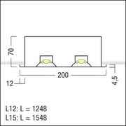 Zumtobel Group - Decken - /Wandleuchte LED - Deckeneinbauleuchte MIRL LED #42186255 3000K