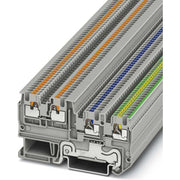 Phoenix Contact - Initiator/Aktor-Reihenklemme Inst.schutzleiterklemme PTIO 1,5/S/3-PE 0,14-1,5qmm, grau