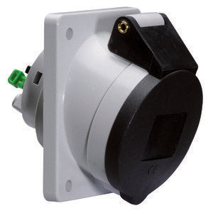 Bals Elektrotech - CEE-Anbausteckdose (IEC 60309) Anbausteckdose geneigt 16A 12736 4p 500V 7h IP44
