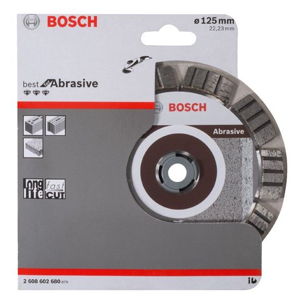 Bosch - Trenn-/Schleifscheibe Diamanttrennscheibe 2608602680 PRO Abrasive