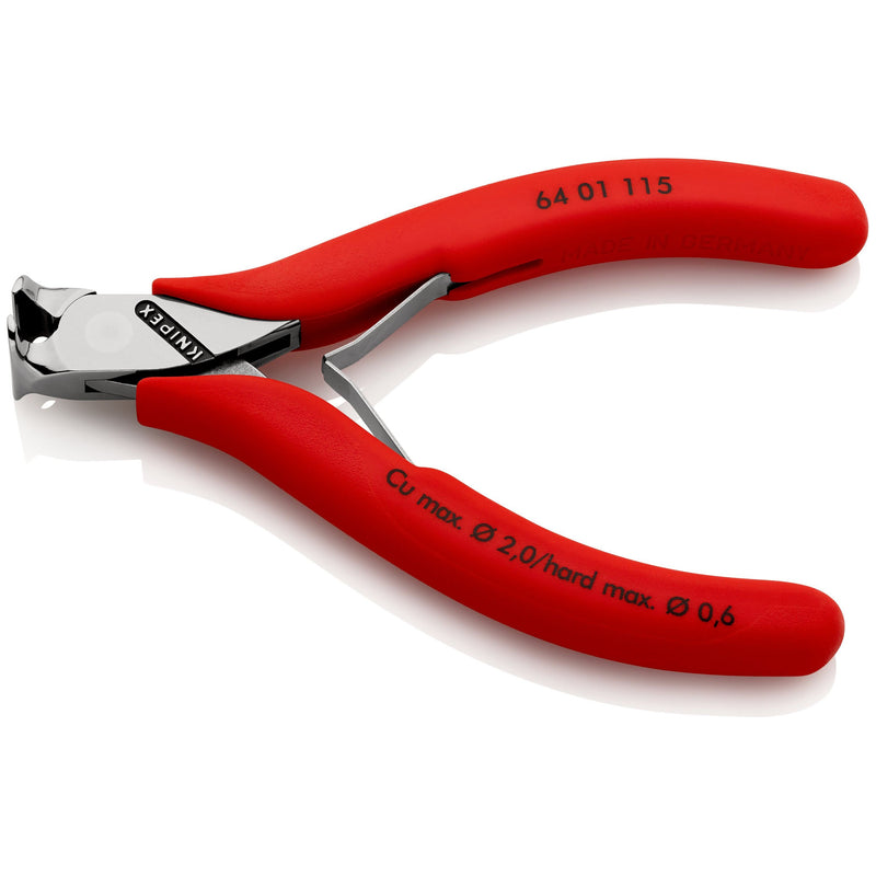 Knipex - Vornschneider Elektronik-Vornschneider 64 01 115 spiegelpoliert,115mm