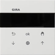 Gira - Bedienelement intelligent Bedienaufsatz rws 5366112 Jalousie+Schaltuhr
