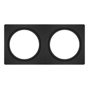 Ledvance - Mechanisches Zubehör/Ersatzteile für Leuchten Rahmen rechteckig SPOTF.100X2002XD68BK schwarz