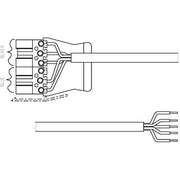 Thorn - Elektrisches Zubehör/Ersatzteile für Leuchten CONNECT Verbindungskabel P6B 5C 5M 1.5 WLC