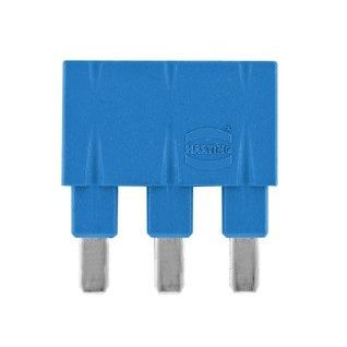 Harting - Zubehör/Ersatzteile für Industriesteckverbinder Steckbrücke längs 09330009842 1x3 blau 16A − 5 Stück