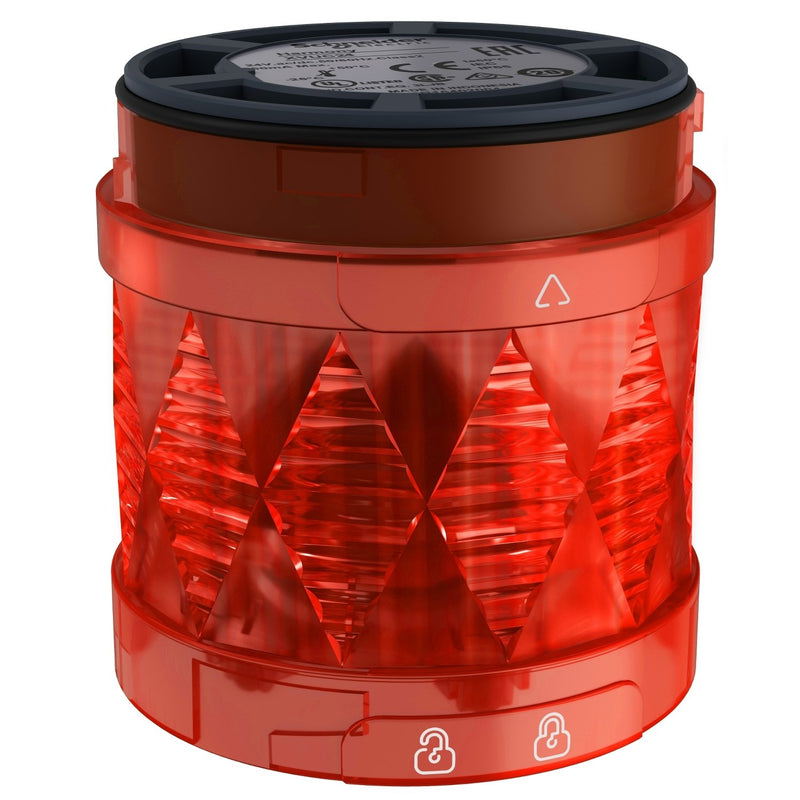 Schneider Electric - Signalsäulenelement, optisch LED-Leuchtelement XVUC44 Blinklicht - rot