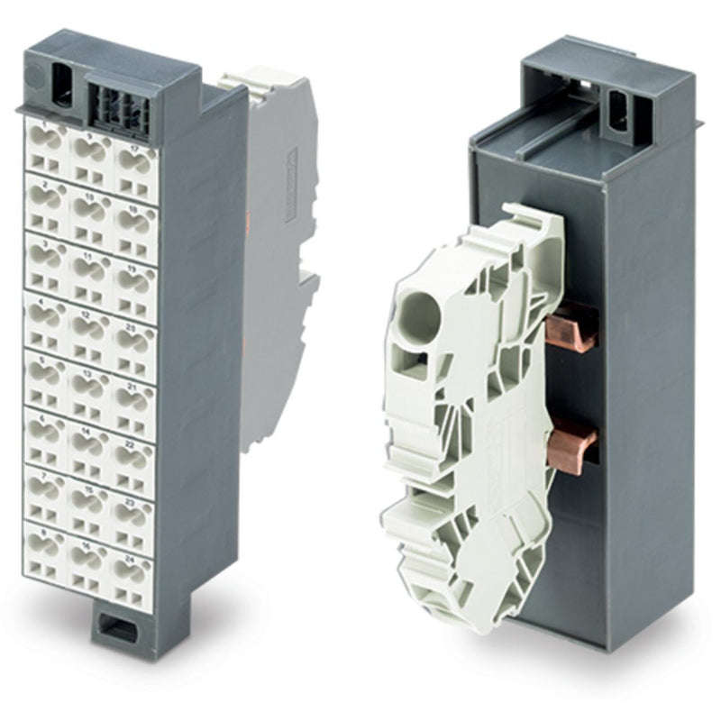 WAGO - Feldbus, Dez. Peripherie - Kommunikations-Modul Potentialblock 726-611 weiß, Aufdruck 1-24