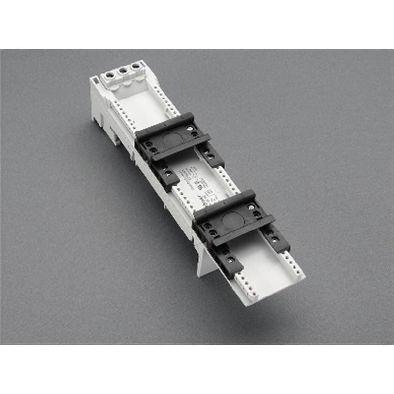 Wöhner - Sammelschienen-Adapter Adapter 32465 für Tragschiene, 80A − 4 Stück