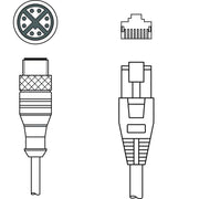 Leuze - Konfektioniertes Sensor-Aktor-Kabel Verbindungsleitung KSS ET-M12-#50133387