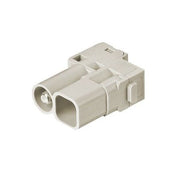 Harting - Kontakteinsatz für Rechtecksteckverbinder Einzelmodul Han 70A Hybrid 09140052647 Axialschraubanschl. − 2 Stück