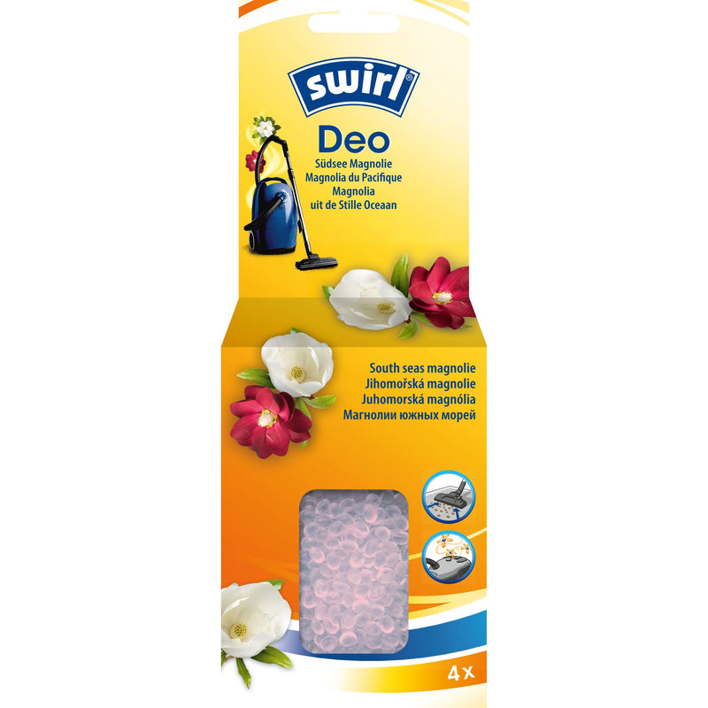 Swirl - Zubehör/Ersatzteile für Bodenpflege Staubsauger-Deo Perlen SüdseeMagnolie (VE4) − 7 Packung