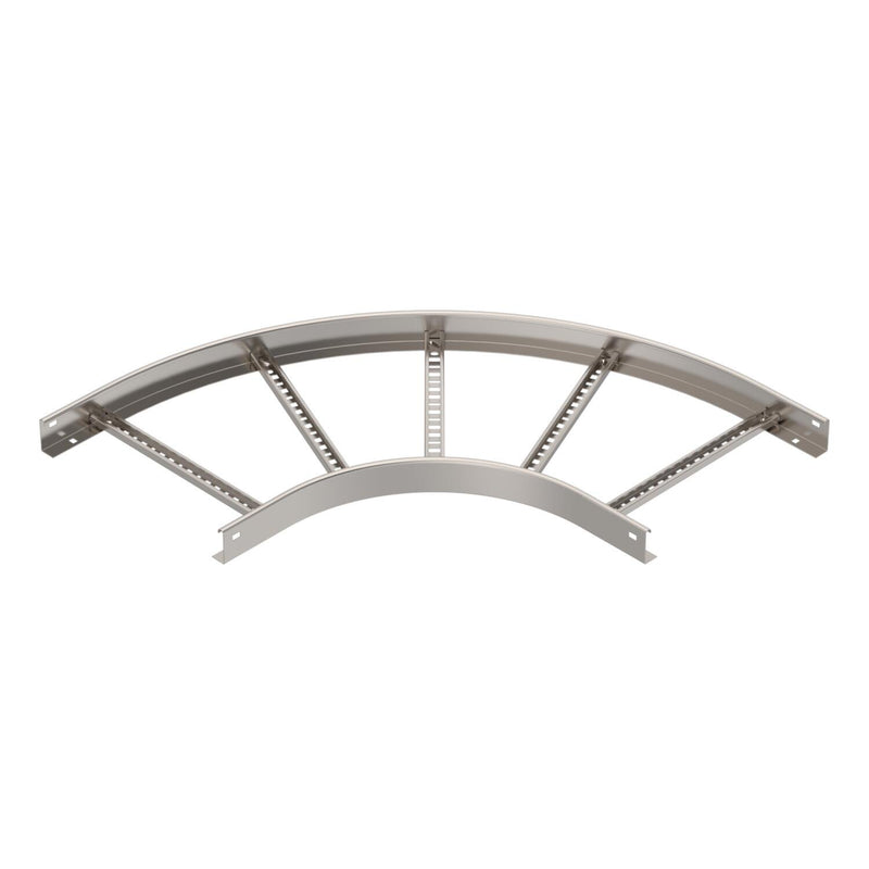 OBO Bettermann - Bogen für Kabelleiter Bogen LB 90 640 R3 A2 90 Grad