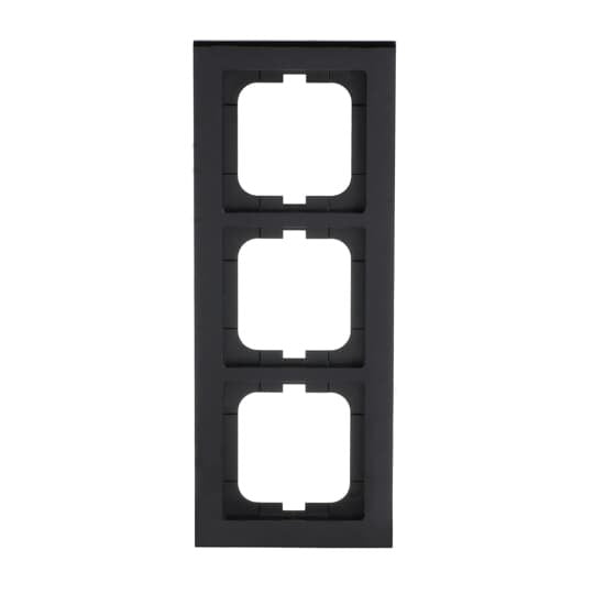 Busch-Jaeger - Abdeckrahmen Rahmen 3-fach 1723-281 schwarz