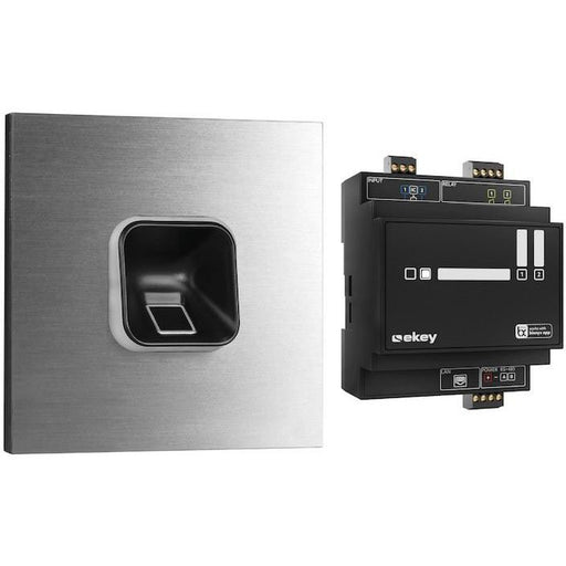 Ekey (AT) - Zutrittskontrollsystem Fingerprintset 204701 Gira 106 V4A, sw