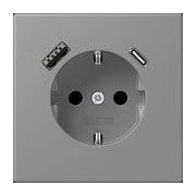 Jung - Steckdose SCHUKO Steckdose LC 1520-15 CA 203 gris 31 (32011)