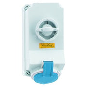 Bals Elektrotech - CEE-Steckdose abschaltbar, abgesichert (IEC 60309) Wandsteckdose abschaltbar 16097 verriegelt 32A 3p 2