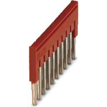 Phoenix Contact - Querverbinder/Brücker für Reihenklemme Querverbinder/Brücke FBS 10-4 BU Polzahl: 10, blau − 10 Stück