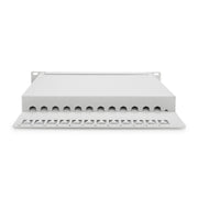 DIGITUS - Patchpanel Kupfer Patchpanel DN-91612S-EA-G 10 Zoll 12x Cat6A