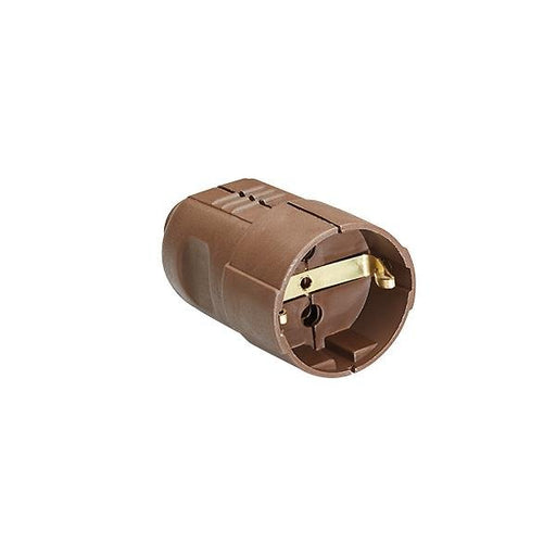 Bachmann - Schutzkontaktkupplung Schutzkont.-Kupplung 912.470 br, PVC, Zentral