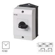 Eaton - Lastschalter Umschalter T3 32A Aufbau T3-2-8221/I2 rastend o. 0-Stell