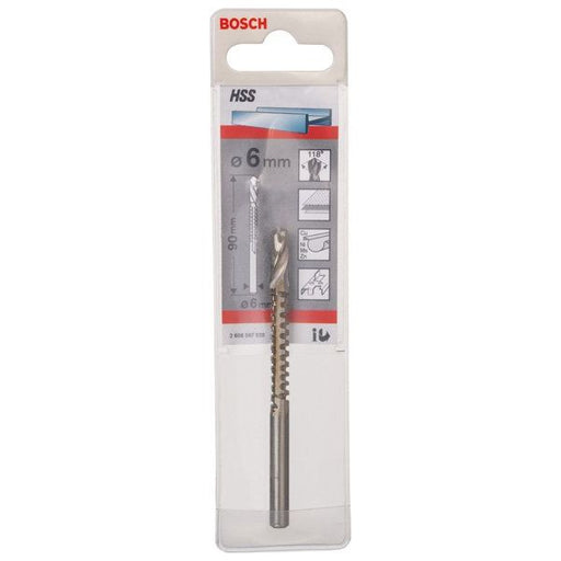 Bosch - Fräsbohrer HSS, 6 2608597528 mm, 90 mm, d 6 mm