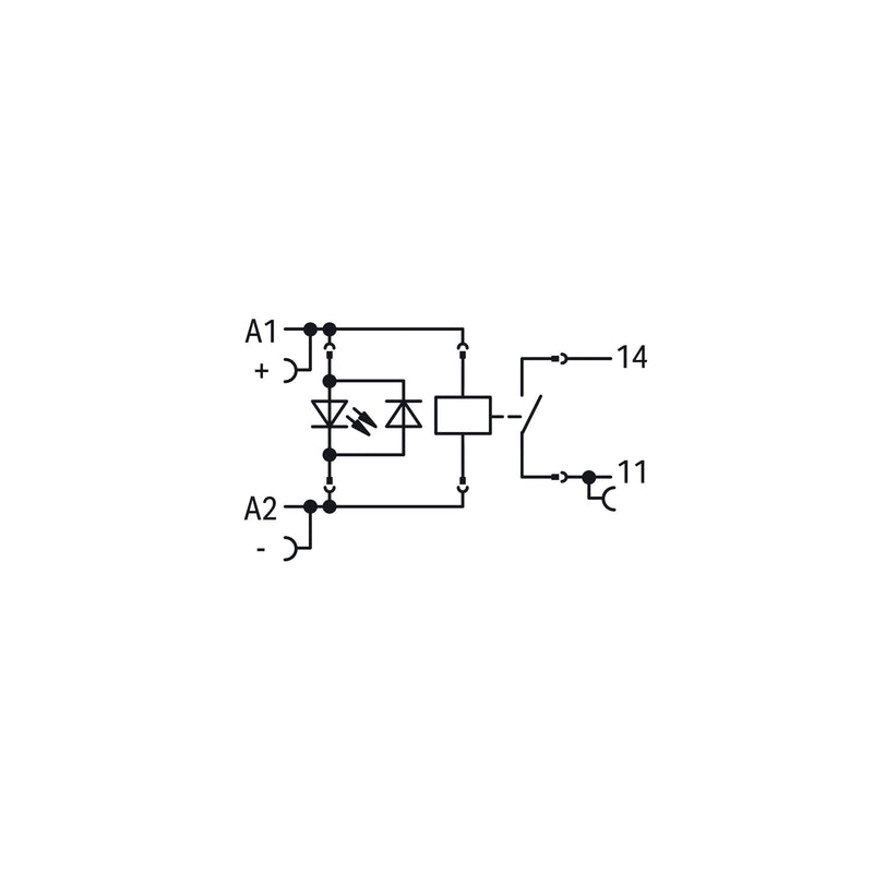 WAGO - Schaltrelais Relaismodul 788-356 DC 24 V,1 Schließer