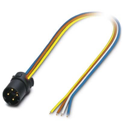 Phoenix Contact - Rundsteckverbinder, feldkonfektionierbar (Industriesteckverbinder) Kontaktträger SACC-MCI-M12#1440821