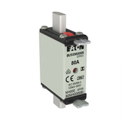 Eaton - Messersicherung Sicherungseinsatz Nieders. 80NHG000BI 80A AC 500V 120kA − 3 Stück