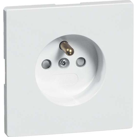 Peha - Schalter-/Steckdosenkombination Export-Steckdose alu B 95.6671.70 SI 10/16A 250V 2-pol