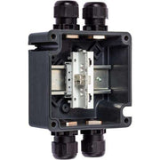 Stahl - Klemmenkasten Ex e 8118/122-118-0 1x2-Leiter 4 gr