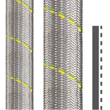 Flexa - Metall-Schutzschlauch Kunststoff-Schutzschlauch K-EDU, AD19 AD 19, 14 x 19 mm − 50 Meter