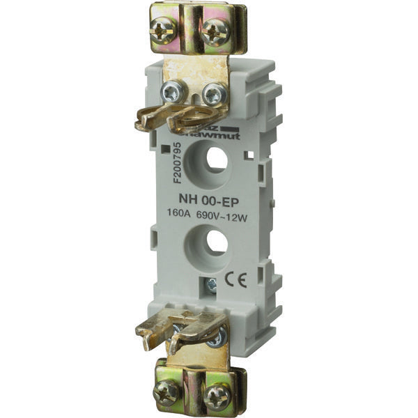 Mersen - NH-Sicherungsunterteil BB001EPBR Gr.00 1p. 160A 70qmm − 3 Stück