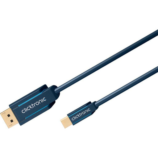 Clicktronic - Konfektioniertes A/V-Kabel Mini-DisplayPort-Adapterk. 70737 1m