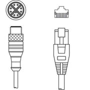 Leuze - Konfektioniertes Sensor-Aktor-Kabel Verbindungsleitung KSS GB-M12-#50137380