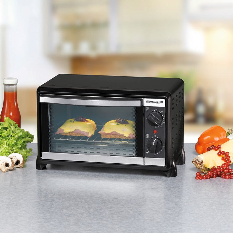 Rommelsbacher - Tischbackofen/Backgrill Kleinbackofen BG 950 Speedy sw 10l 950W