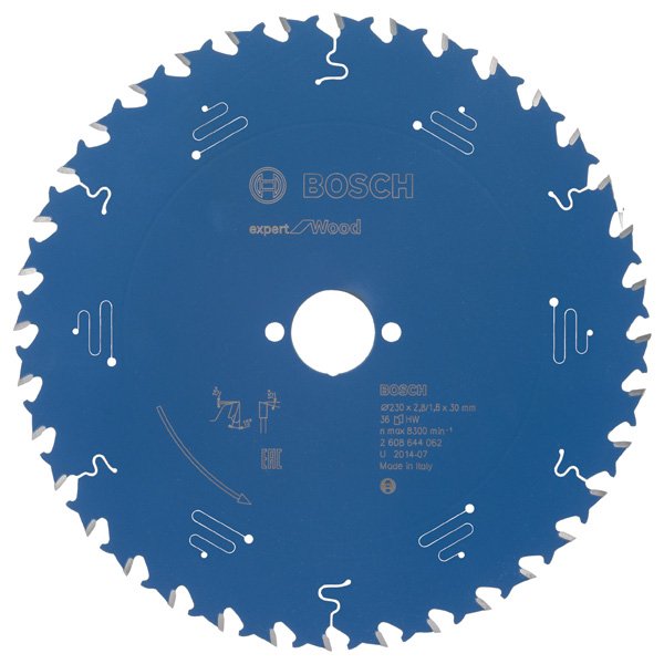 Bosch - Kreissägeblatt Expert for 2608644062 Wood H 230 x 30 Z36