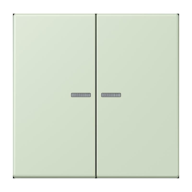 Jung - Bedienelement intelligent Taster 2fach BT LC 17102 218 vert anglais pale