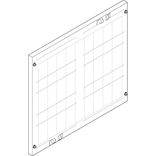 ABN - Abdeckung für Verteilerfeld Abdeckplatte FAP23703N 500x450mm 2FB/3RE