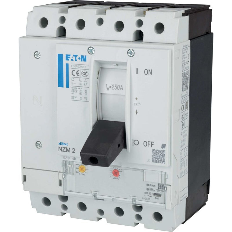 Eaton - Leistungsschalter für Trafo-, Generator- und Anlagenschutz Leistungsschalter NZMH2-4-AX250 PXR10, 250A, 4p