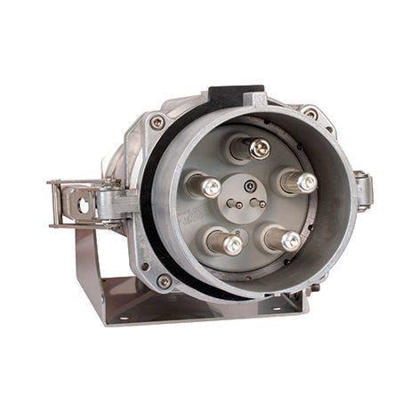 Mennekes - Hochstrom-Rundsteckvorrichtung Wandstecker 600A4p6h 75338 400V IP67 − 1 Stück