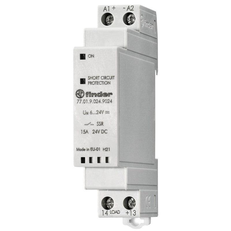 Finder - Halbleiterrelais SSR-Relais 77.01.9.024.9024 15A, 16-32V DC