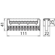 DEHN - Überspannungsableiter für Informations-/MSR-Technik ÜS-Schutzblock DPL 10 G3 110 LSA-Plus-Technik