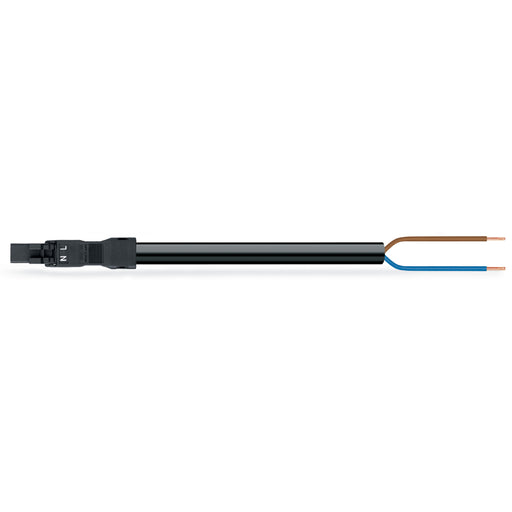 WAGO - Konfektionierte Leitung für steckbare Gebäudeinstallation konfekt. Anschlussleitung 891-8992/205-501 Eca,Stecker