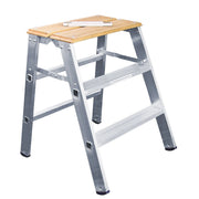 ILLER-LEITER - Stufenleiter Montagetritt/Gipserbock 57702 einseitig,2Stufen