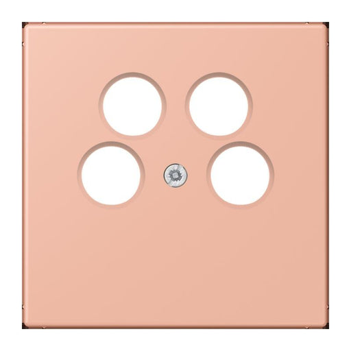 Jung - Einsatz/Abdeckung für Kommunikationstechnik Abdeckung für SAT-TV LC 990-4 SAT2 231 rose clair (32102)