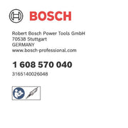 Bosch - Spannzange mit Spannmutter 1608570040