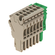 Weidmüller - Zubehör/Ersatzteile für Klemmen Stecker ZP2.5/1AN/QV/7GN/BE Steckanschl.,2.5mm² − 25 Stück