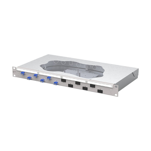 Metz Connect - Patchpanel LWL Patchfeld splice 1504597406-F 6xLC-D OS2