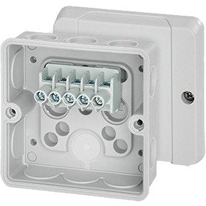 Hensel - Dose, Gehäuse für Montage auf der Wand/Decke Kabelabzweigdose DE 9325 1,5-2,5qmm 3ph. 4qmm