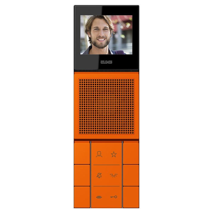 Jung - Innenstation für Türkommunikation SIB Video-Innenstation SI VI LC 627 224 LS 32080  − 1 Stück
